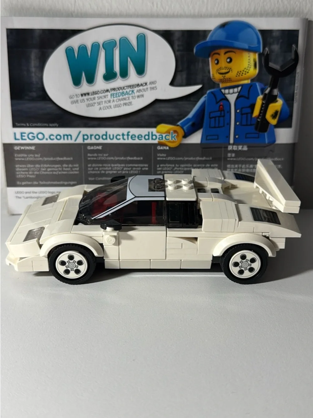 Lego Speed Champions Lamborghini Countach 76908 - Picture 3 of 5